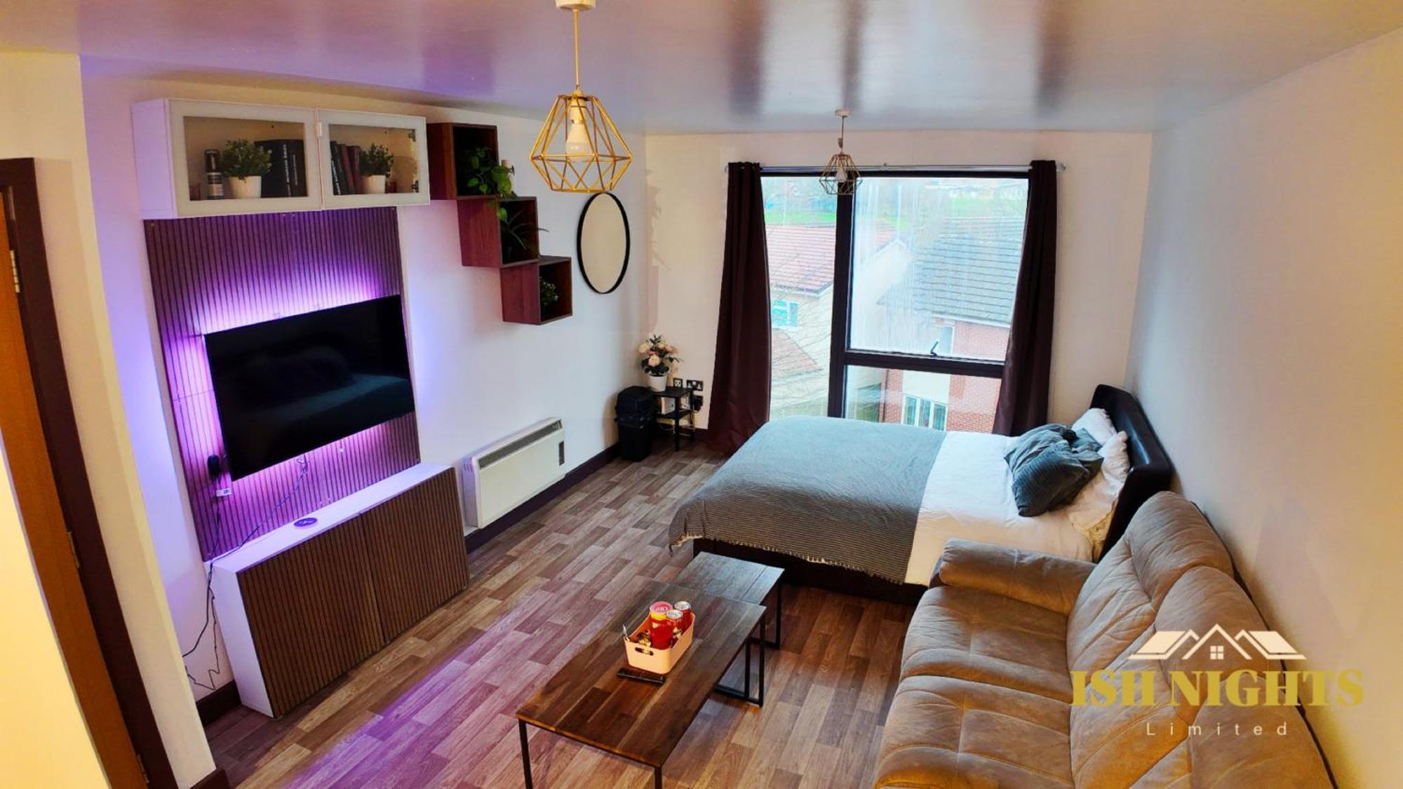 Luxurious Birmingham City Apartment Exteriör bild